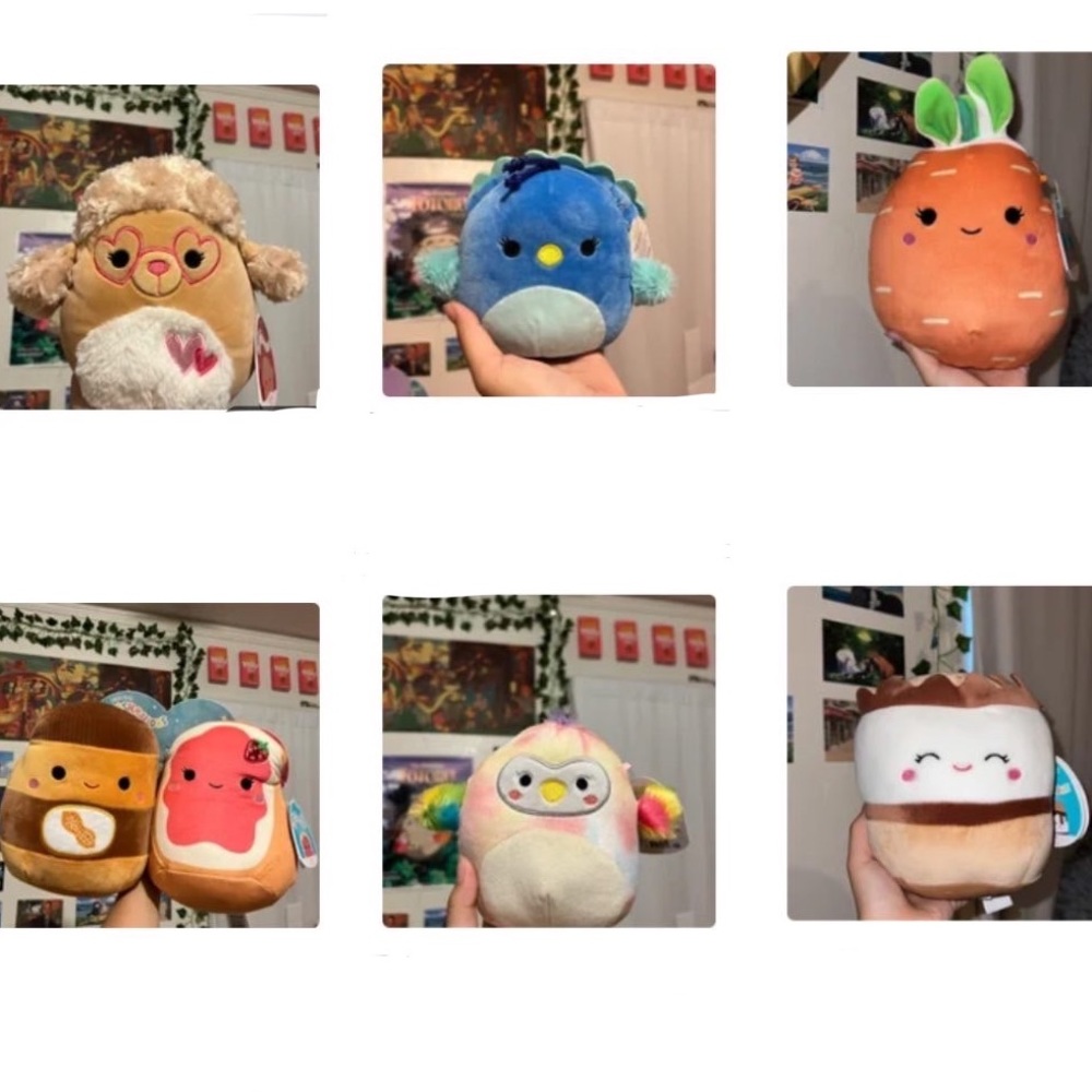 SQUISHMALLOWS (selling separately)